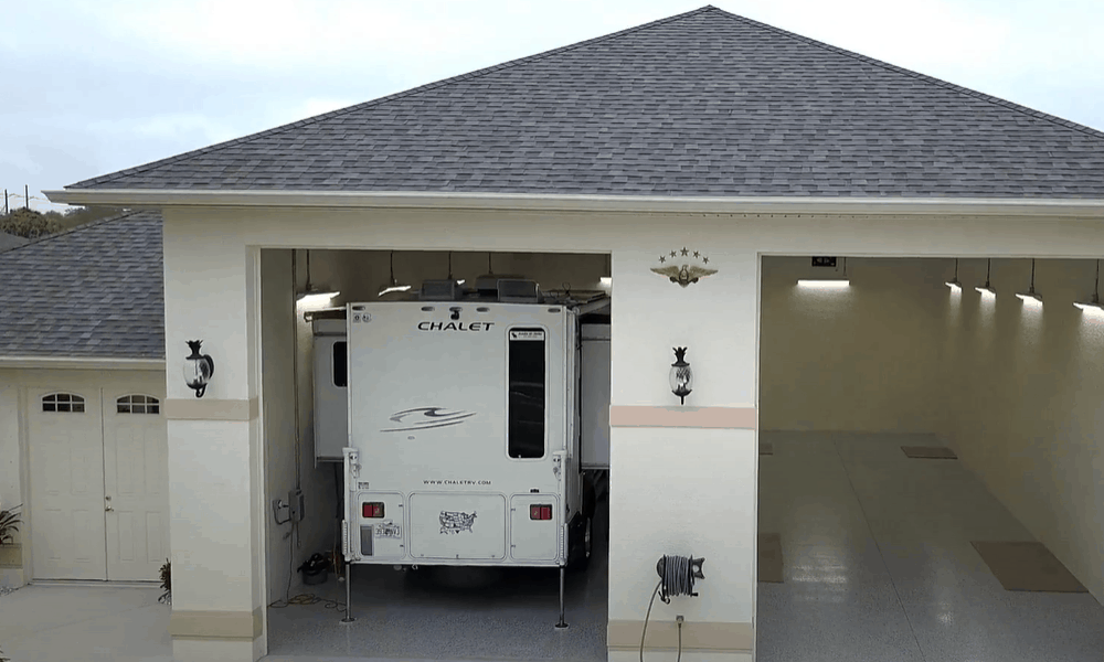 garage door width