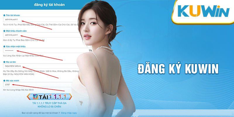 Những điều cần lưu ý khi đăng ký tài khoản Kuwin