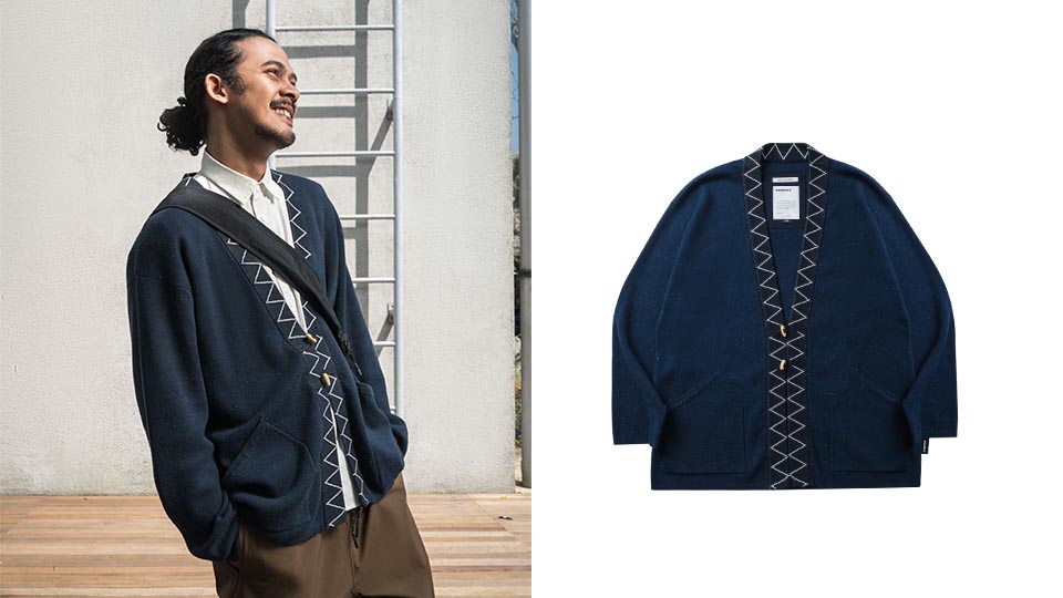 Bodypack Depiction Noragi Cardigan