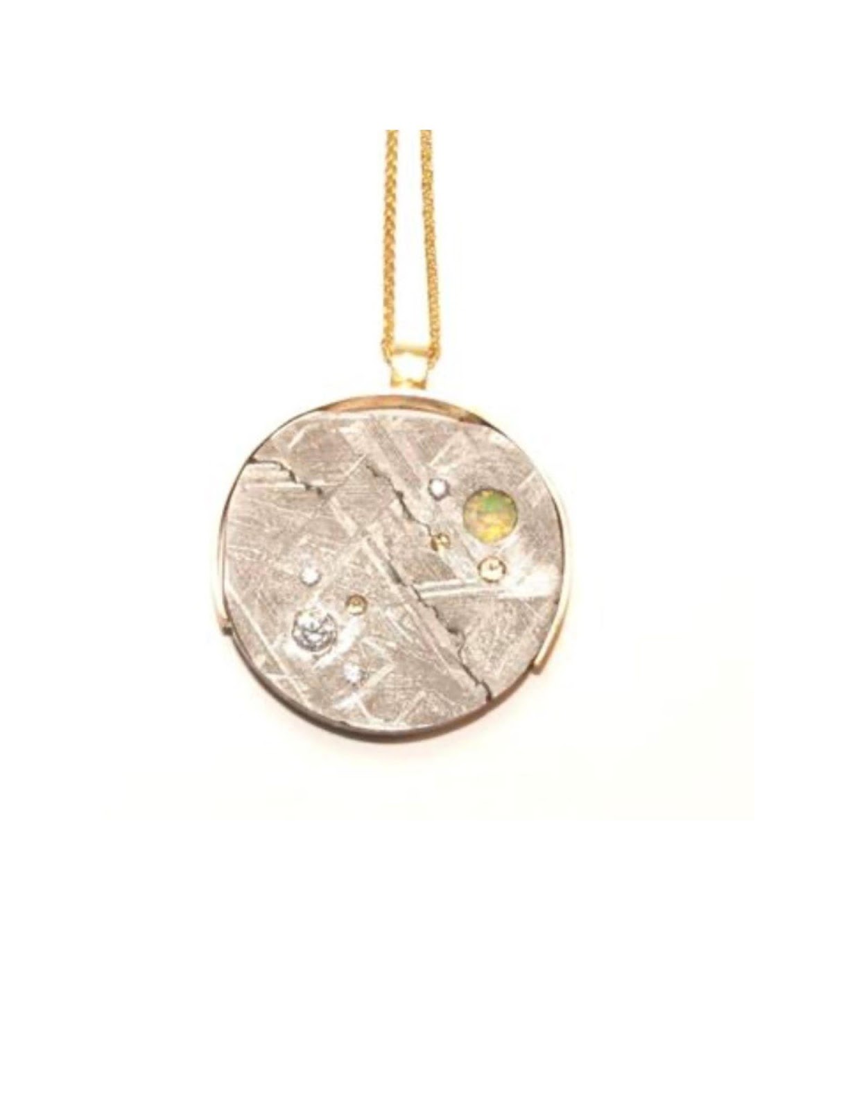 Silver Meteorite