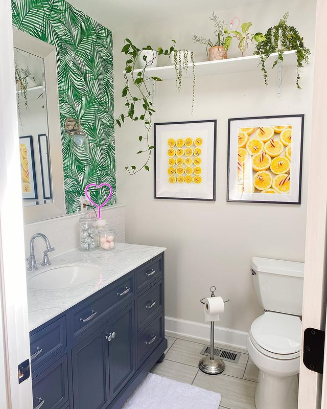 Creative Bathroom Art Ideas