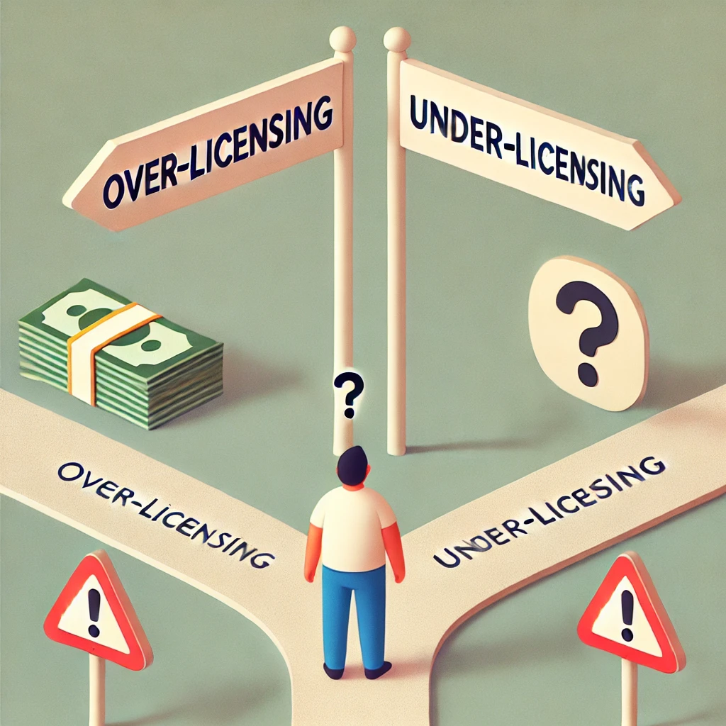 Lack of Understanding of Your Licensing Needs