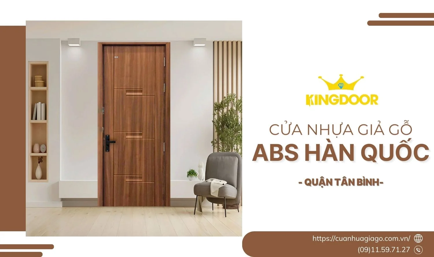 Cửa Nhựa ABS Hàn Quốc Tại Quận Tân Bình | Đẹp, Bền, Giá Rẻ