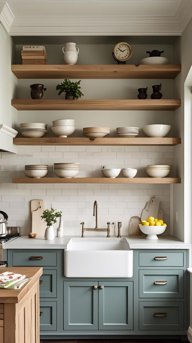 Open Shelving for Elegant Display