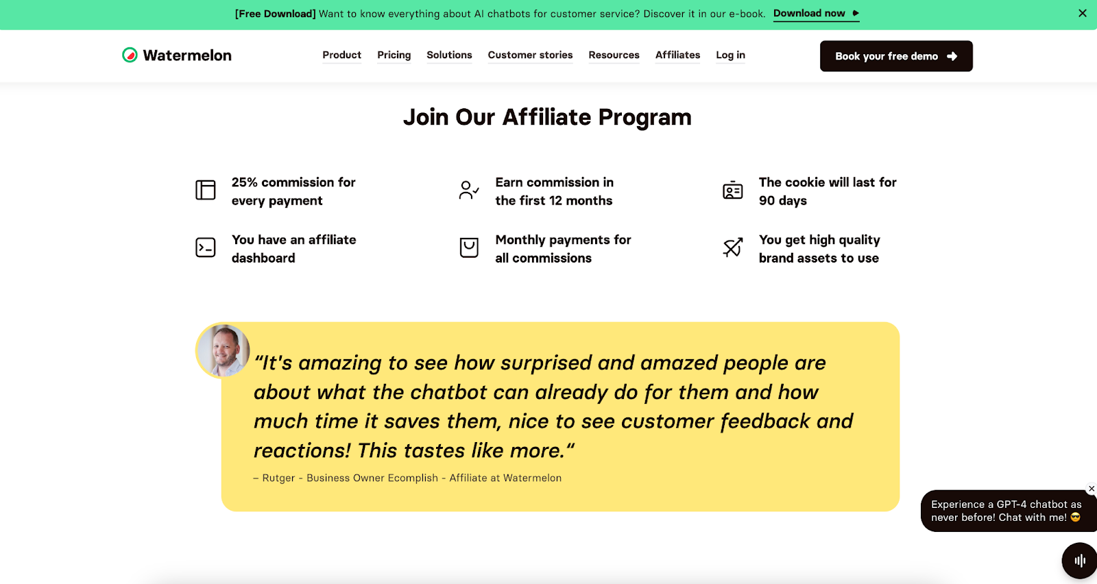 watermelon affiliate program