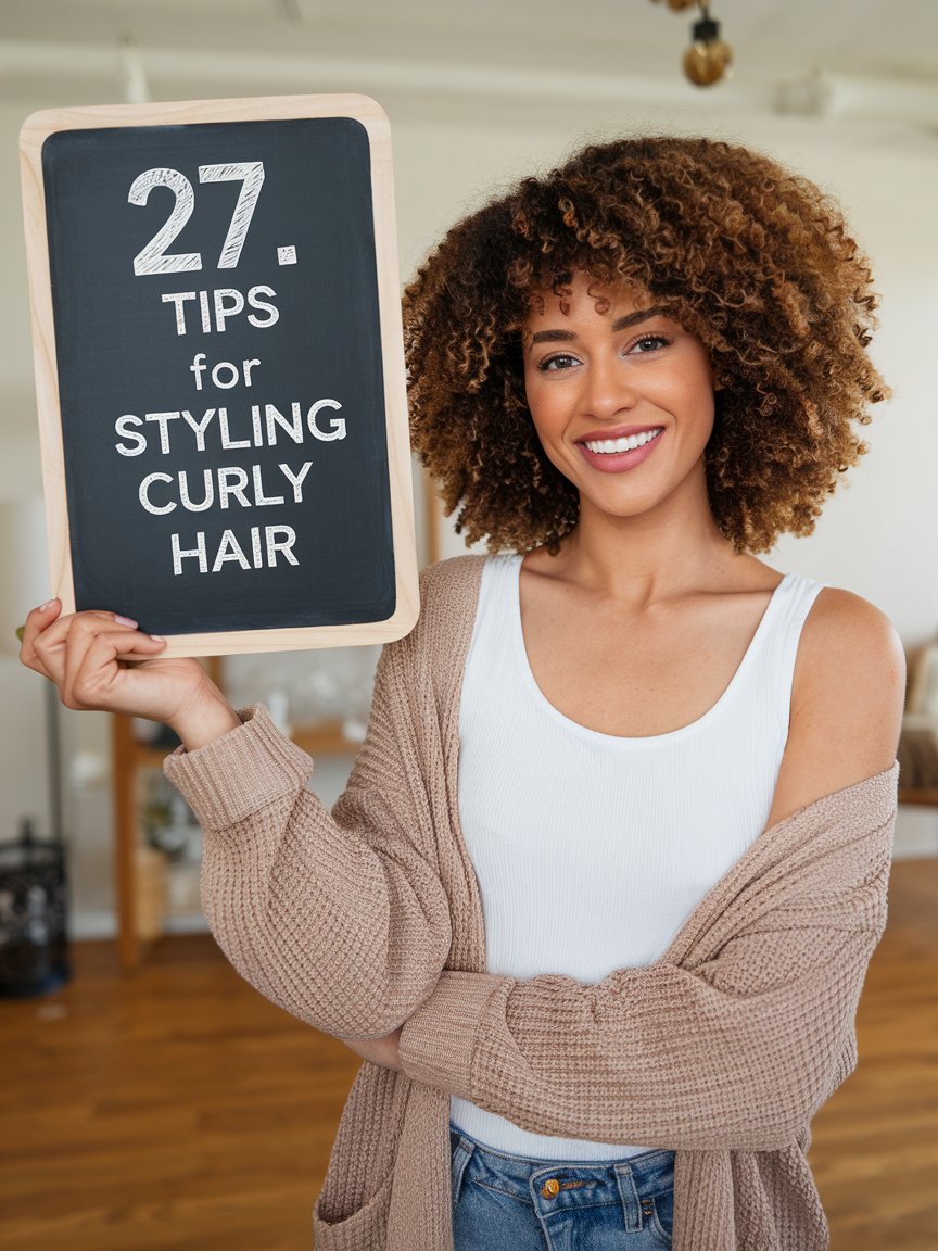 27. Tips for Styling Curly Hair