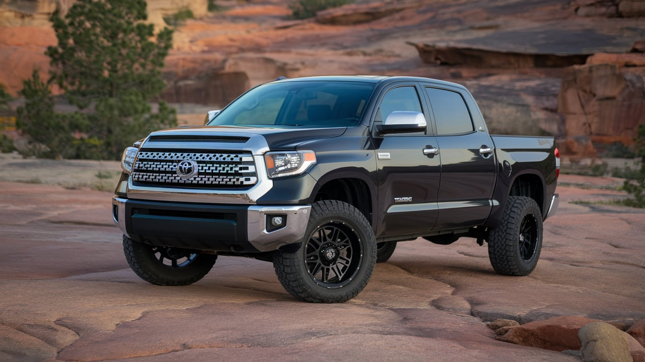 Toyota Tundra 2018 Platinum with 22x10 