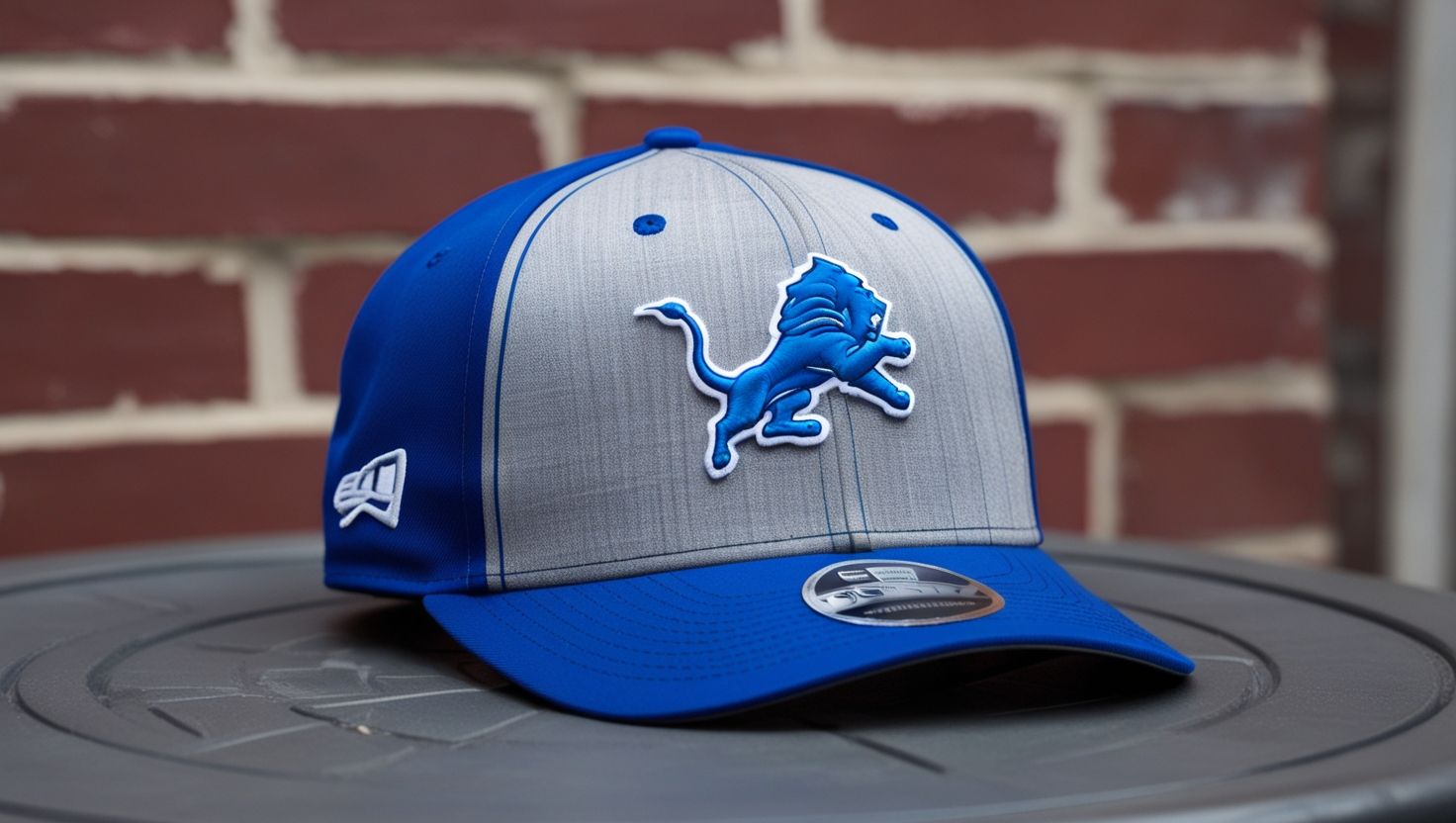 Detroit Lions New Era 1961 Vintage Flex Hat