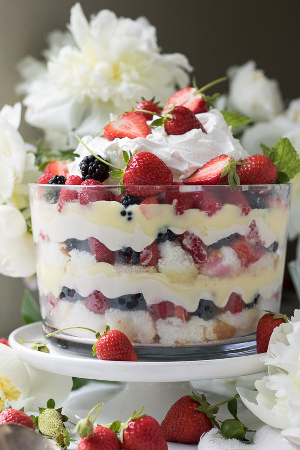 Mixed Berry Trifle