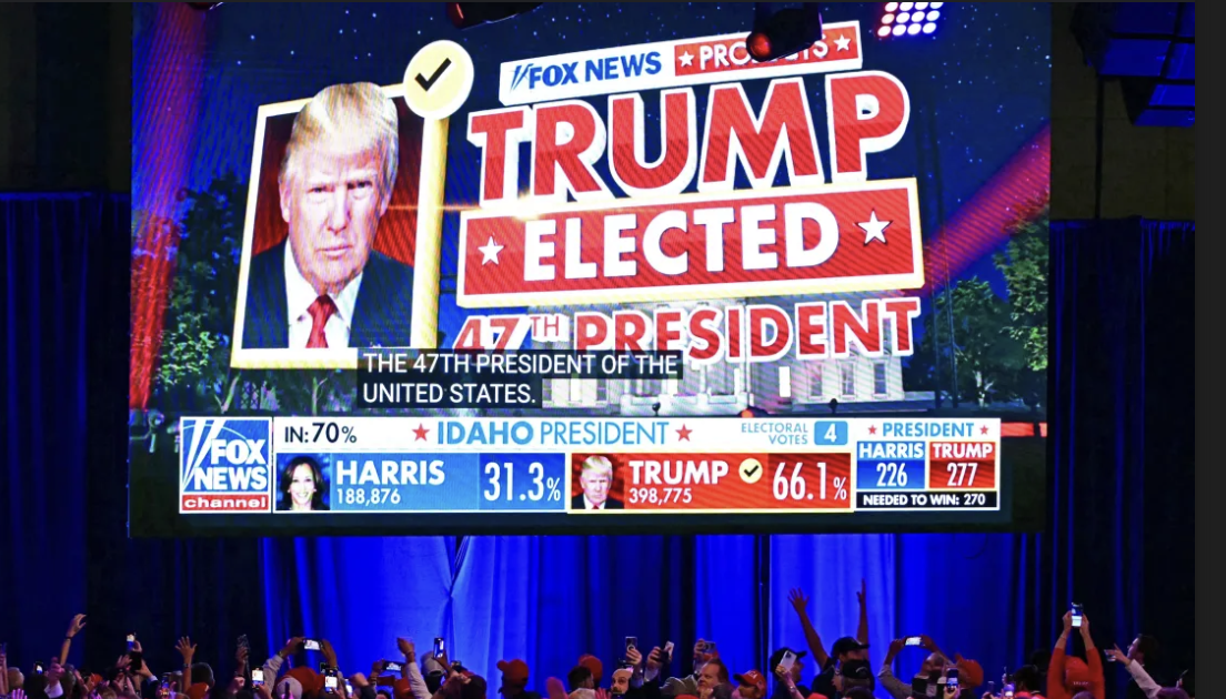 Blog 12 PresidentElect Trump Wins 2024 Election FoxNews vs. CNN