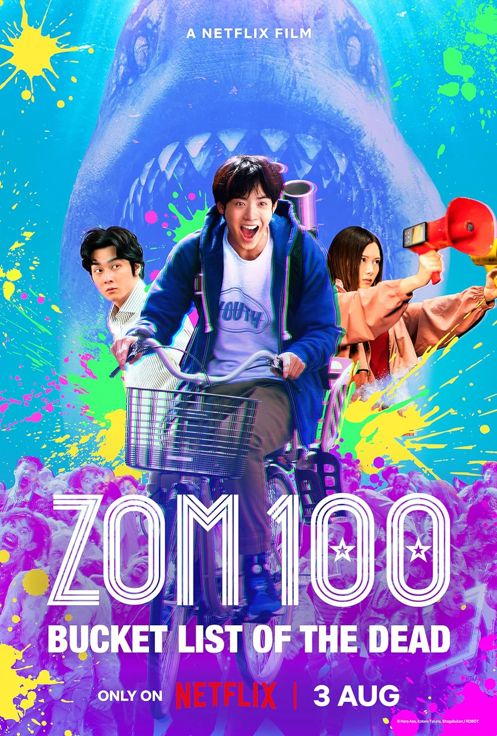 Zom 100: Bucket List Of The Dead- Horror comedy movies on netflix