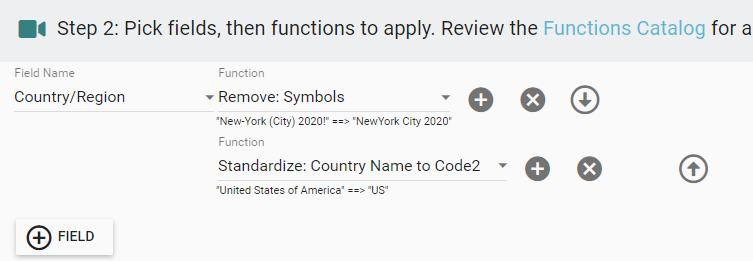 standardize countries to the Code2 standard with Insycle