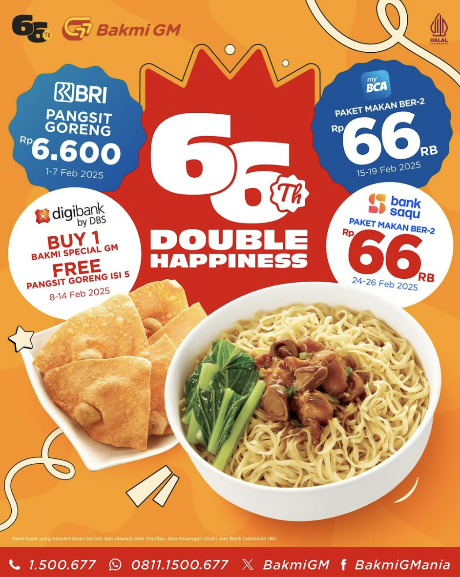 Promo BCA Bakmi GM Valentine (Sumber: Instagram)