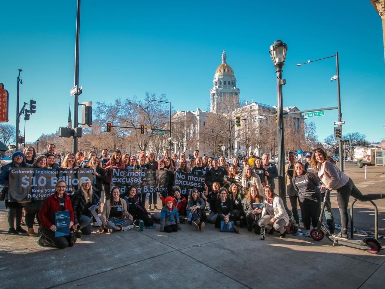 educators lobbying for funding