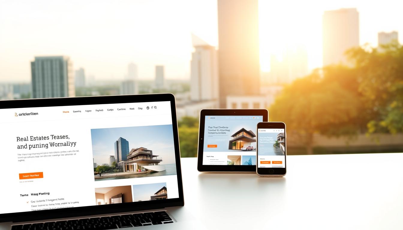 build real estate website