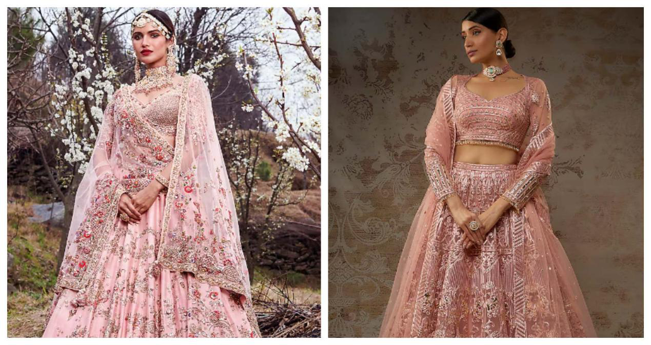 Salmon Pink Lehenga