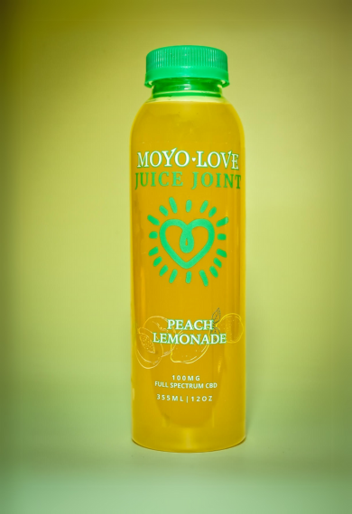 Peach Lemonade Full-Spectrum CBD Drink