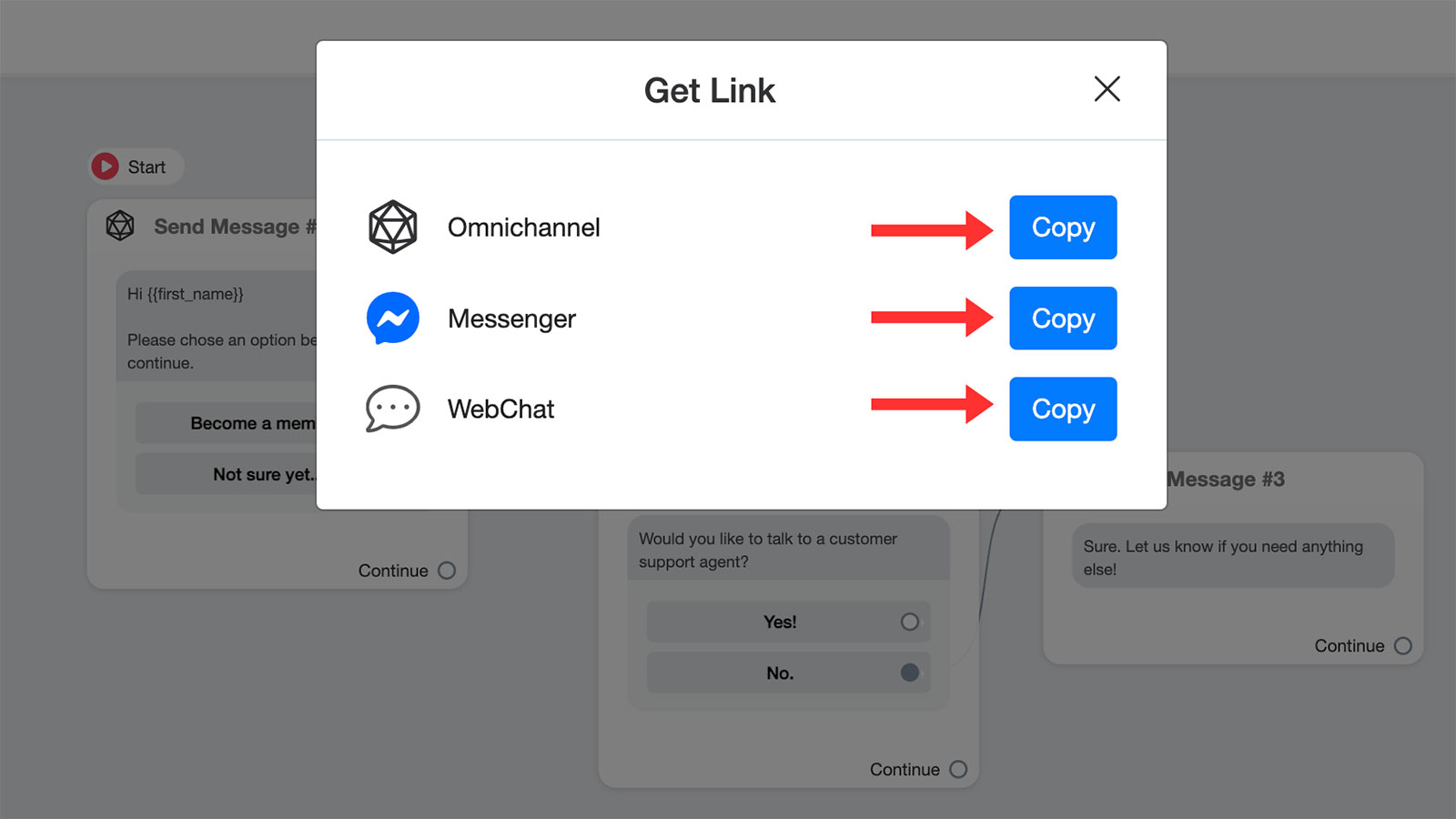 Get Automation of Chatrace Flow Builder 