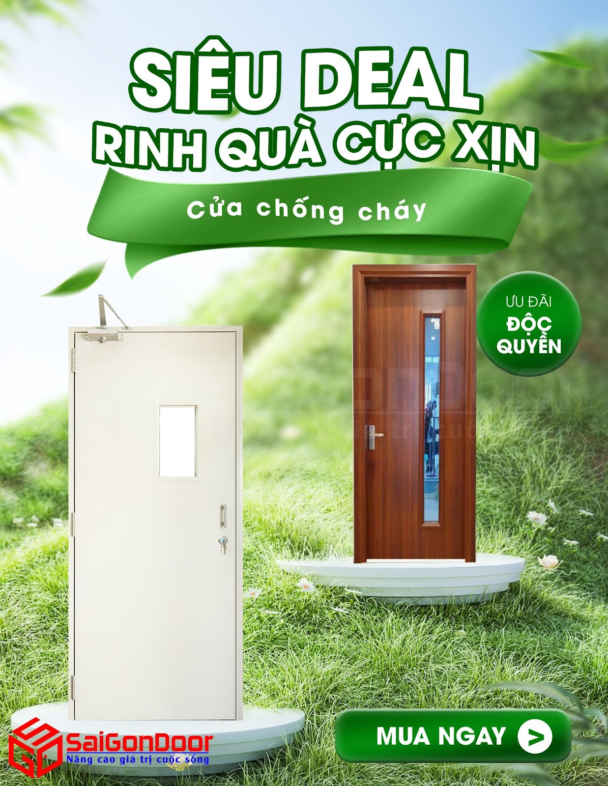 LỰA CHỌN CỬA THÉP CHỐNG CHÁY SAIGONDOOR CHO CÔNG TRÌNH CỦA BẠN