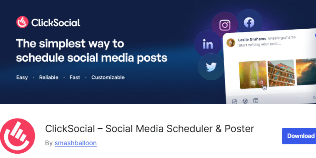 ClickSocial WordPress Plugin