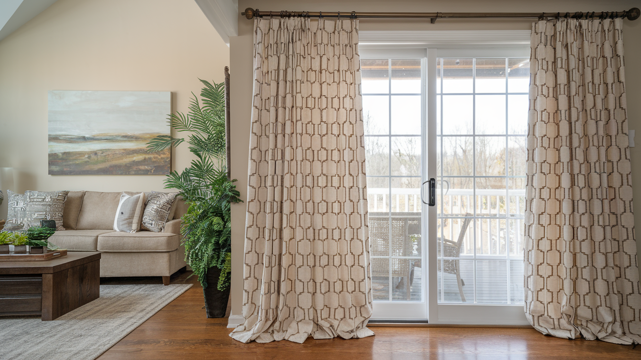 curtains for sliding glass doors​