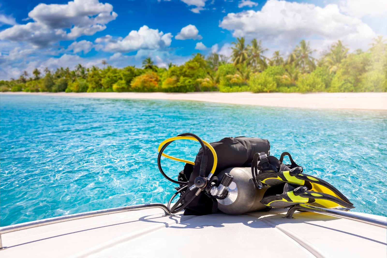 Scuba Diving in the Turquoise Waters