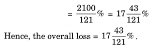 Comparing Quantities Class 7 Extra Questions Maths Chapter 8 Q22.1