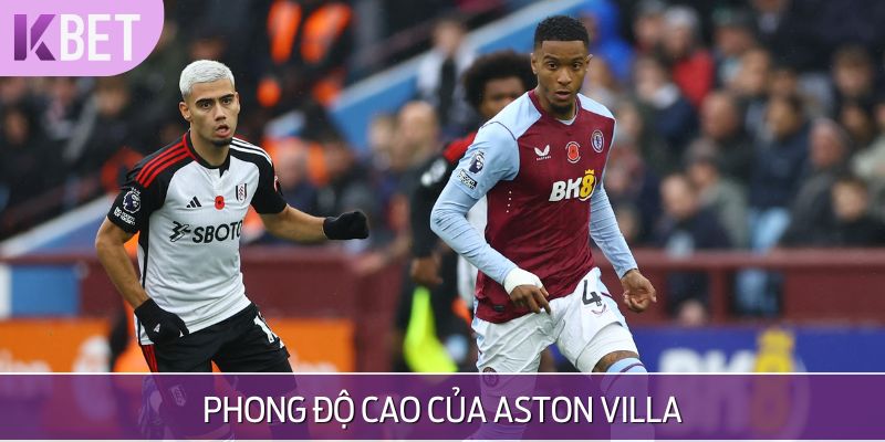 minh hoạ phong độ của aston villa