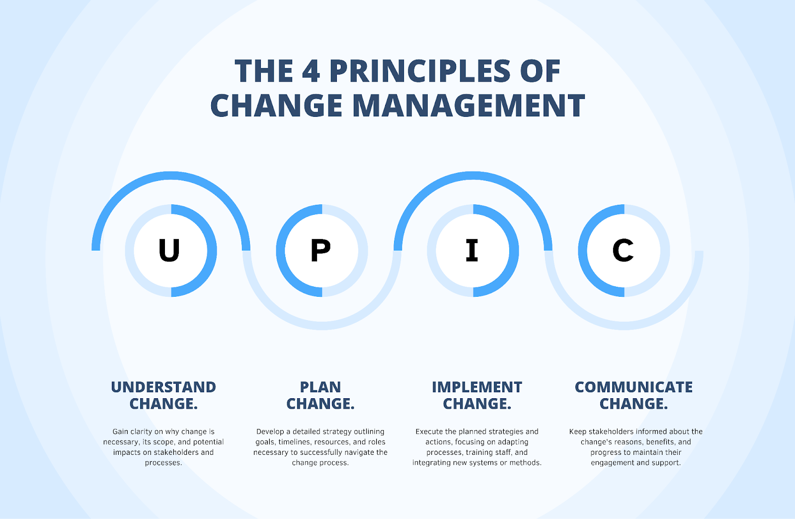 the 4 principles of change management