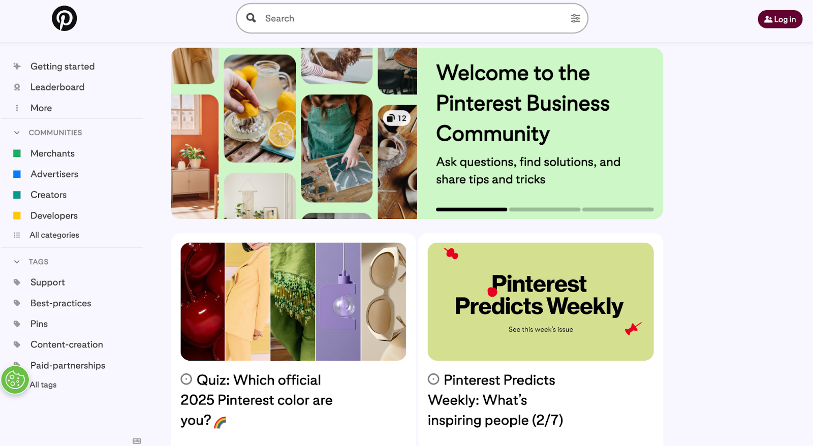 Pinterest Business Community