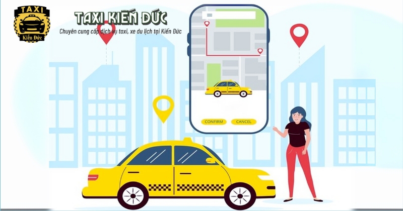 Phạm vi hoạt động của Taxi Kiến Đức