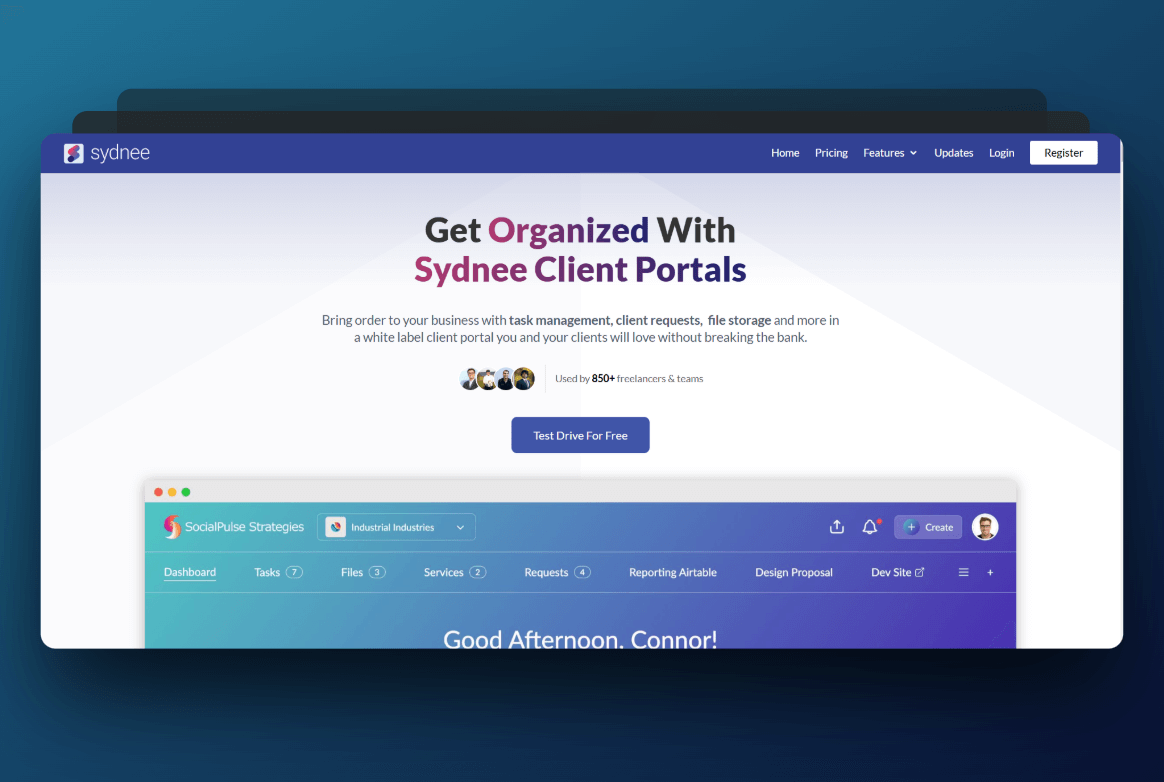 Syndee customer management software