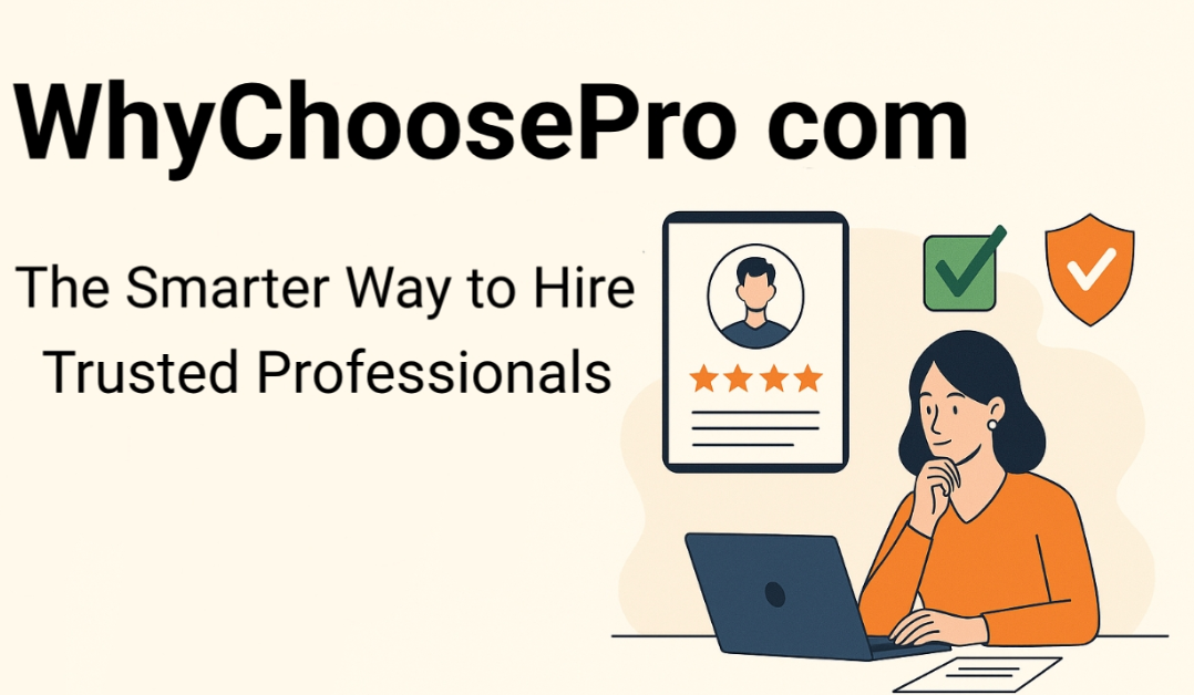 Services You Can Find On WhyChoosePro com