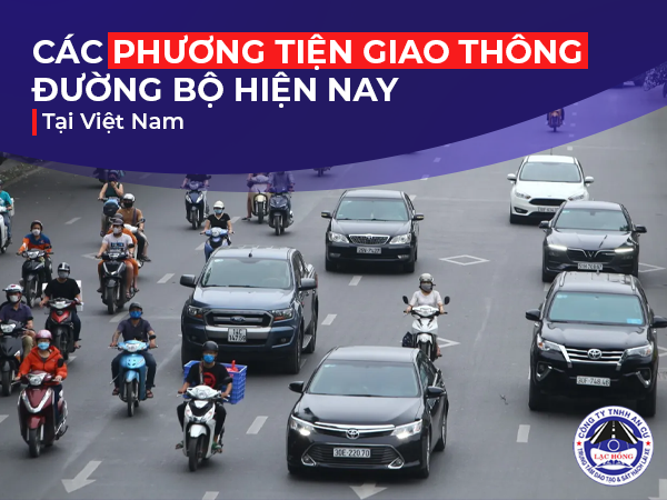 cac phuong tien giao thong duong bo hien nay 