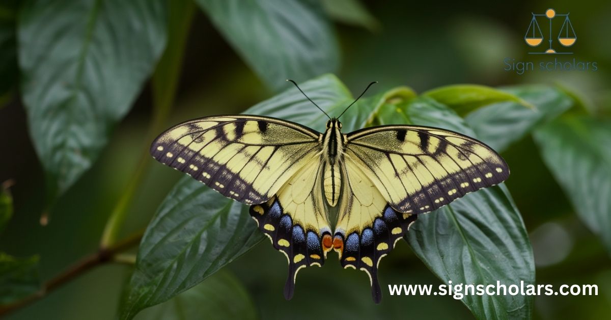 Specific Species of Yellow and Black Butterflies and Their Meanings