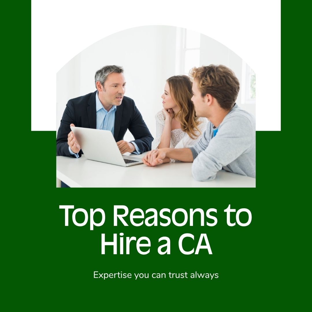 Top 5 Reasons to Hire a Chartered Accountant (CA) for Tax Filing in India