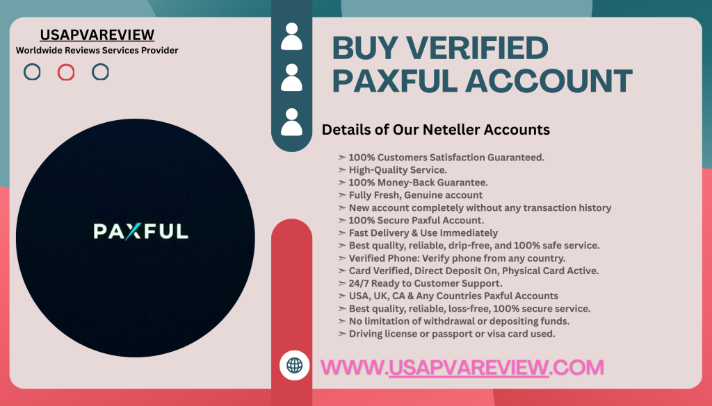 Buy Verified Paxful Account
