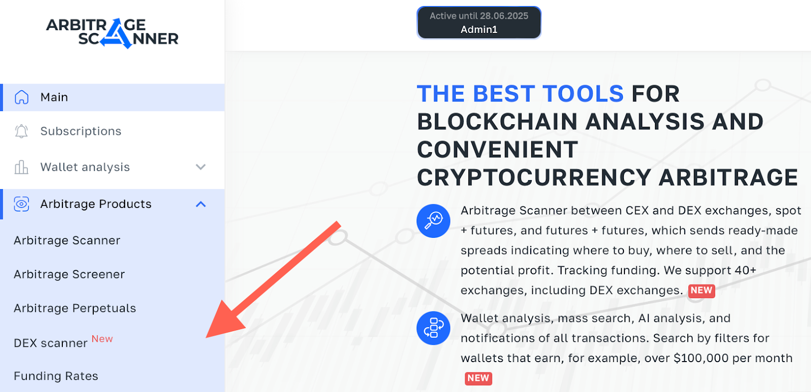 Detailed guide: How to get started with the Arbitrage Scanner DEX service