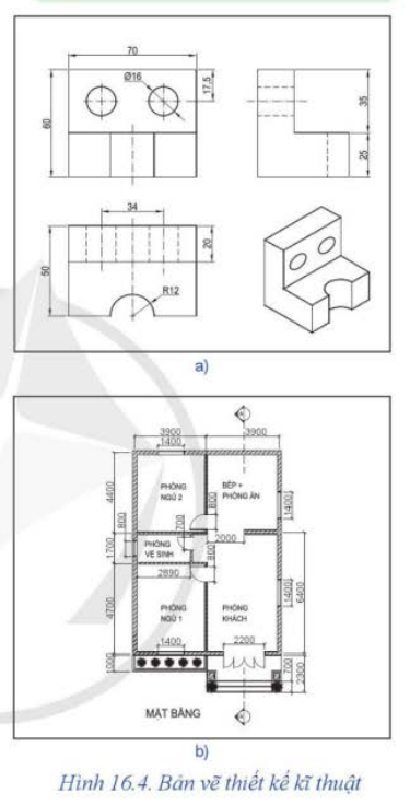 BÀI 16. KHÁI QUÁT CHUNG VỀ THIẾT KẾ KĨ THUẬT