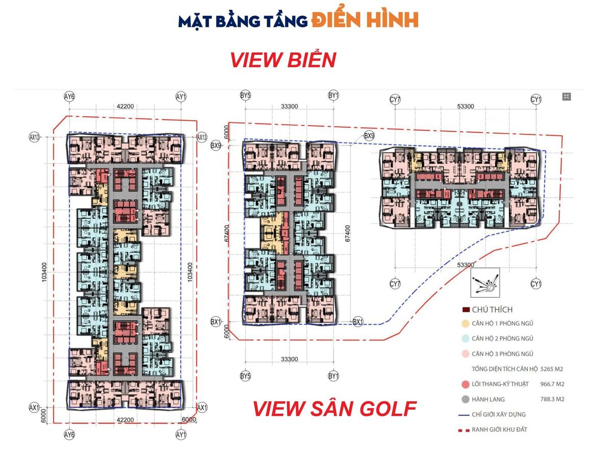 Mặt bằng dự án Newtown Diamond 1