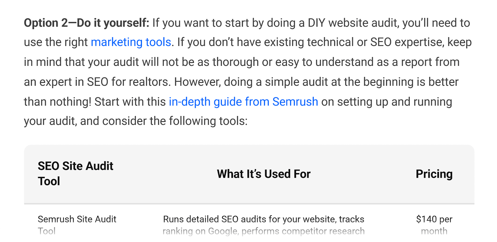 TheClose – Semrush Link