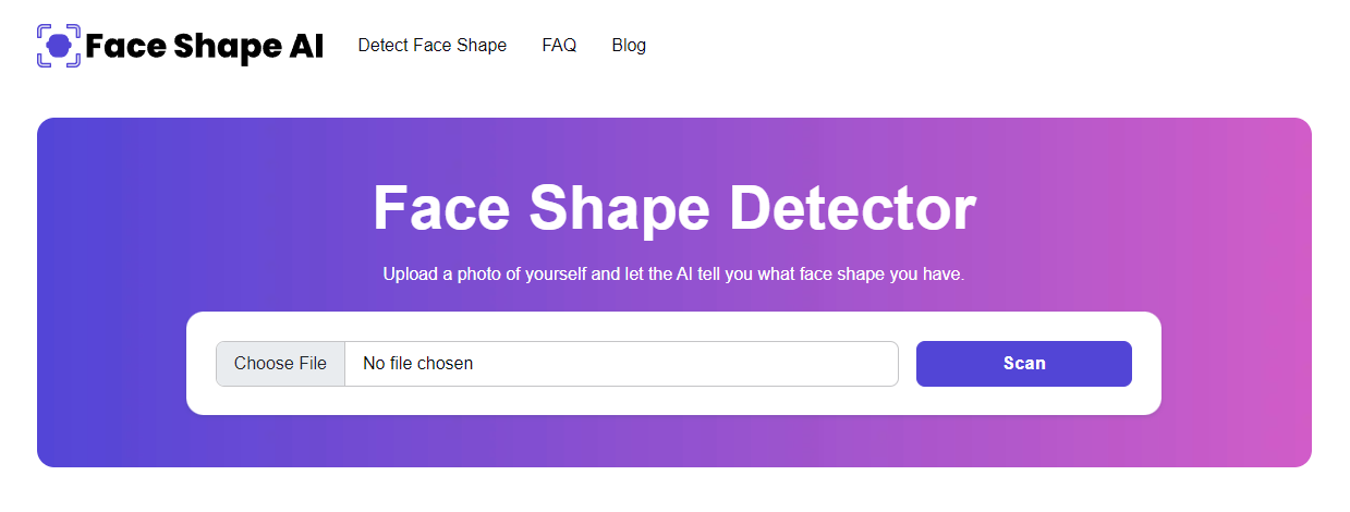 Face Shape AI: Identify Face Shape from Photo