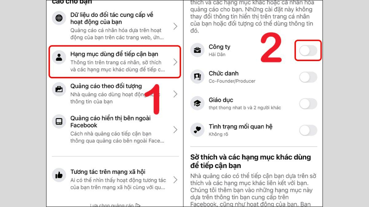 ẩn quảng cáo trên facebook