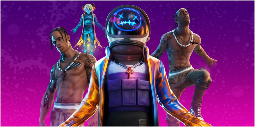 Travis Scott's Astronomical Event in Fortnite
