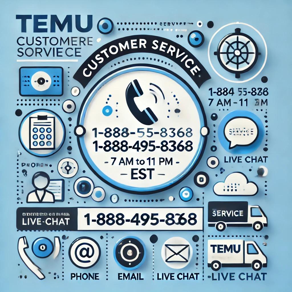 temu customer service phone number hours