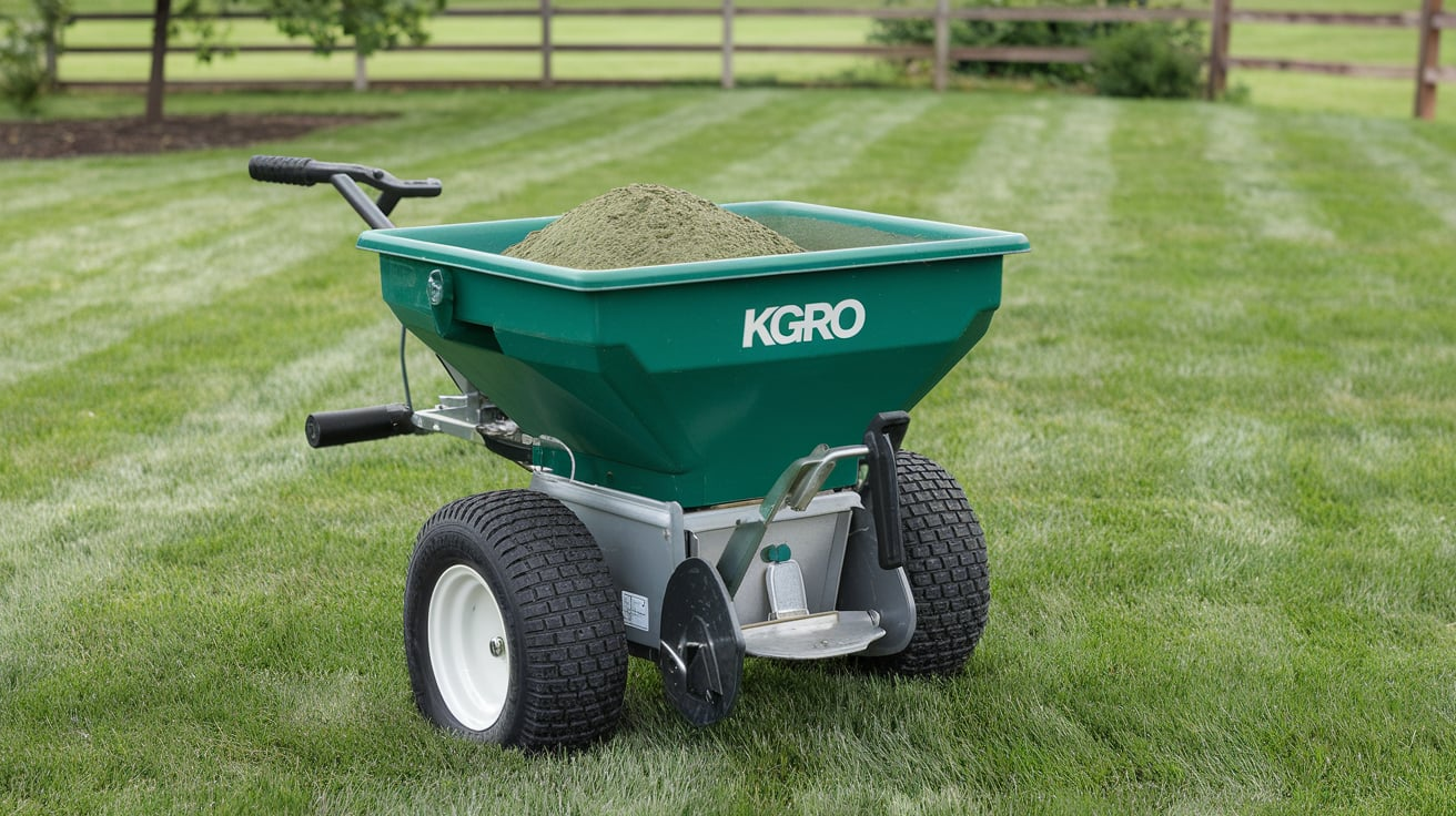  KGRO broadcast spreader model 75466