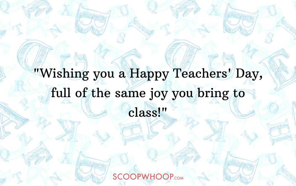 happy teachers day wishes for english teacher