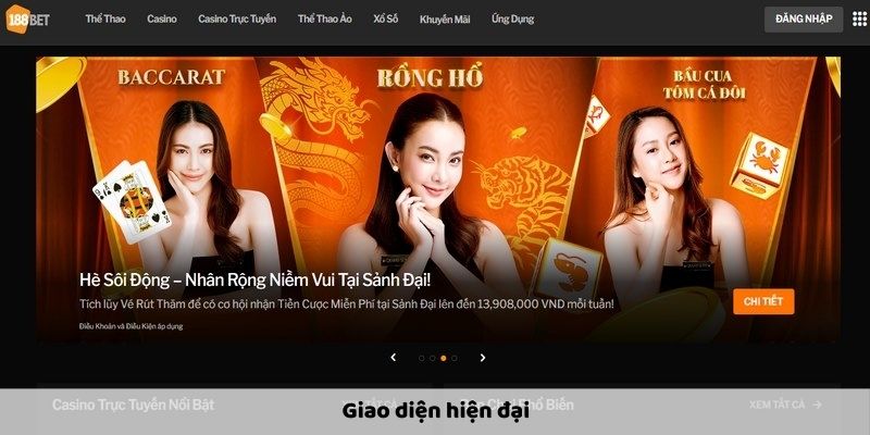 Giao diện hiện đại