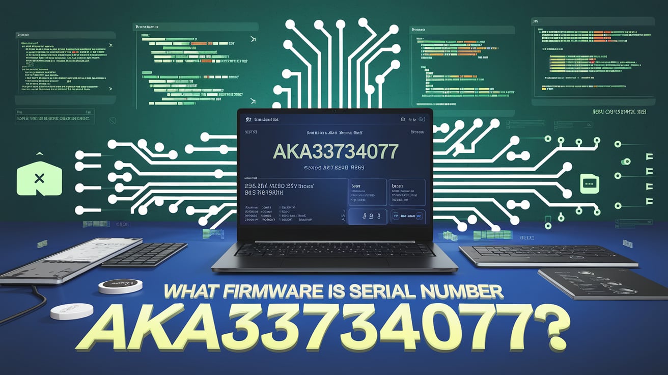 what firmware is serial number AKA33734077