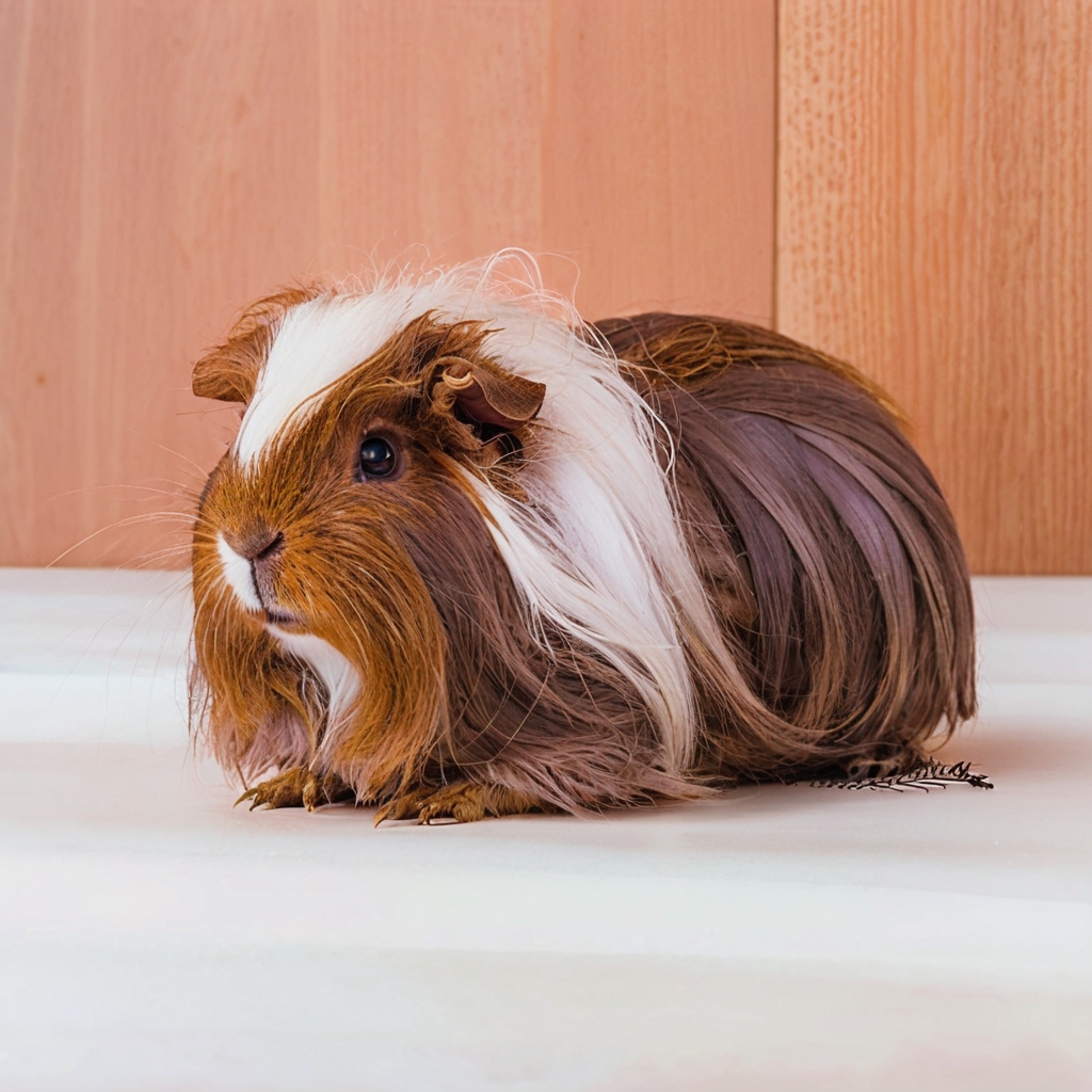 Silkie Guinea Pig